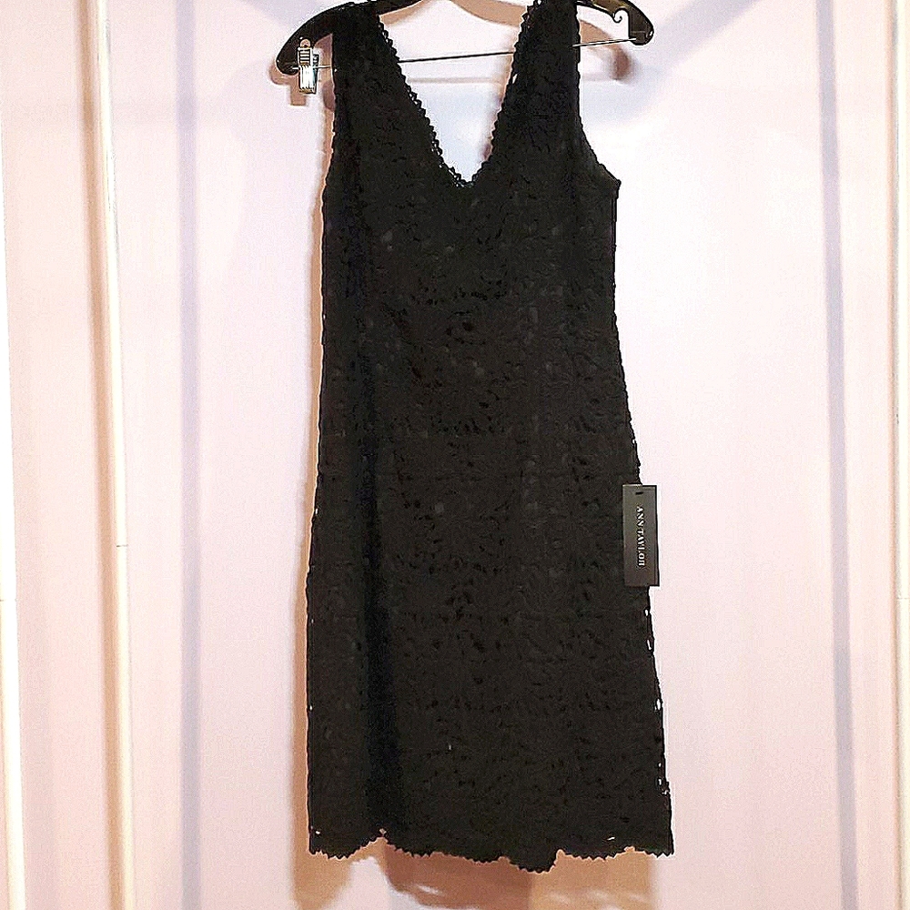 Ann Taylor New Floral Lace Dress Size 8